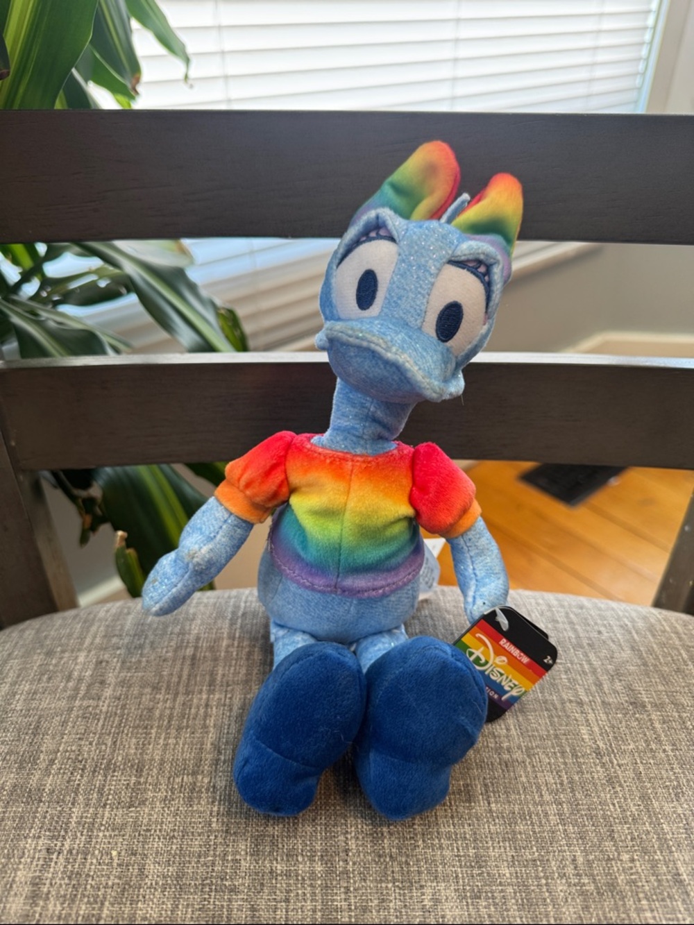 Disney Rainbow Collection Daisy Duck Plush